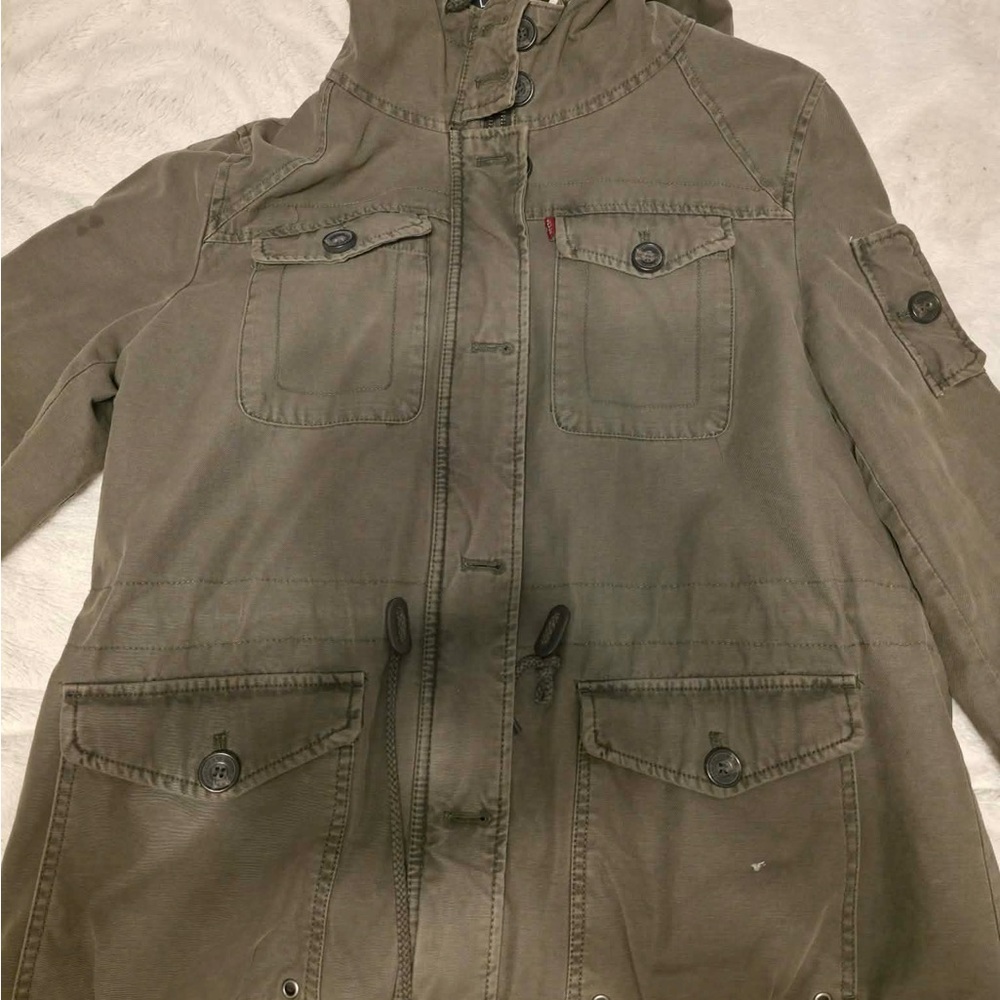 Levi's Utility Olive Green Jacket